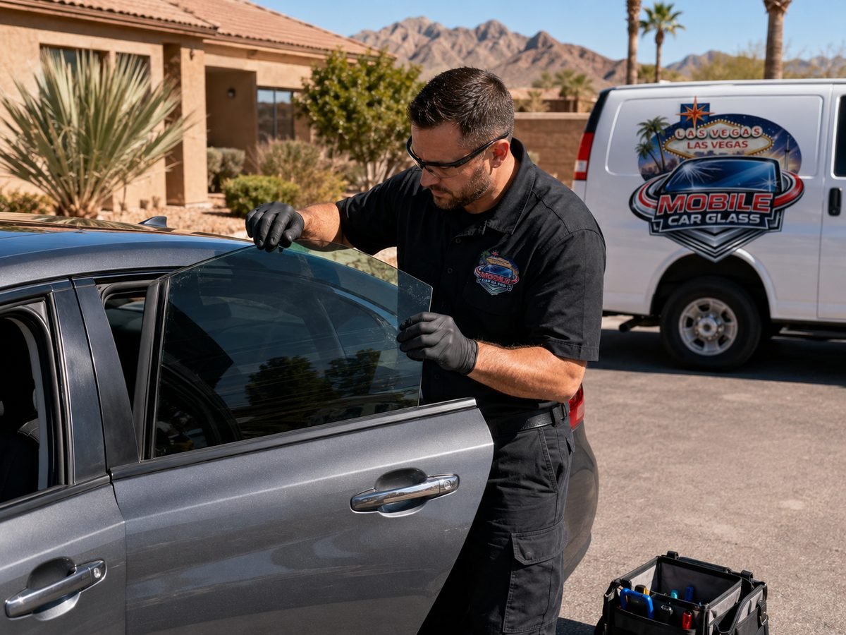 Side window replacement in Las Vegas, NV